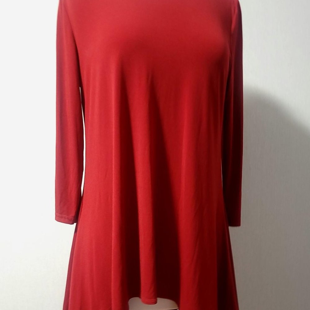 (NEW) "Alfani" High-Low Scoop Neckline Tunic
